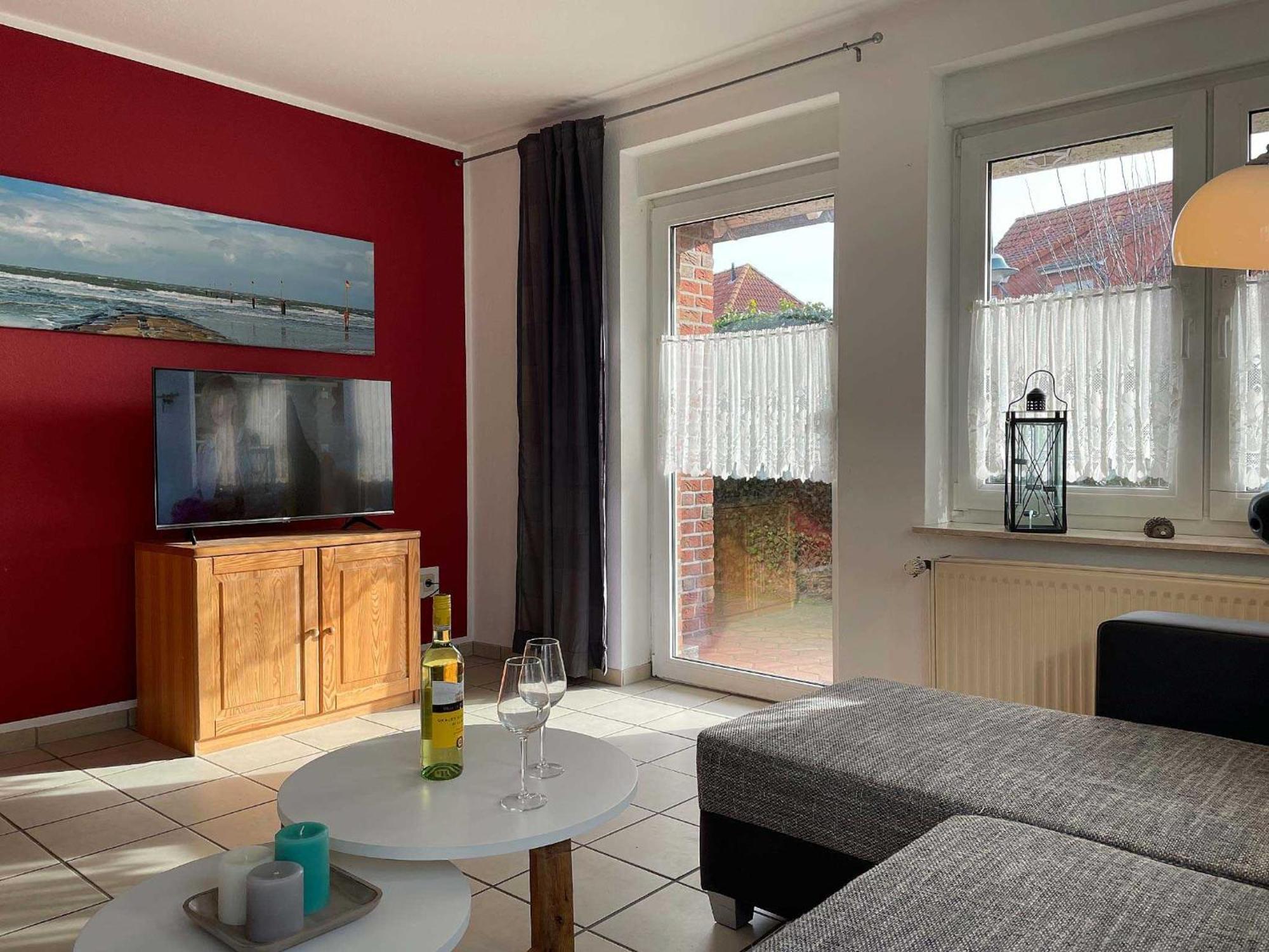 Apartmán Haus "An Der Kurpromenade" Harlesiel Exteriér fotografie