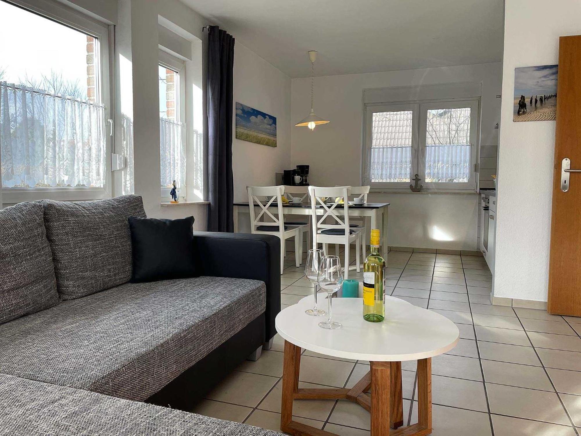 Apartmán Haus "An Der Kurpromenade" Harlesiel Exteriér fotografie