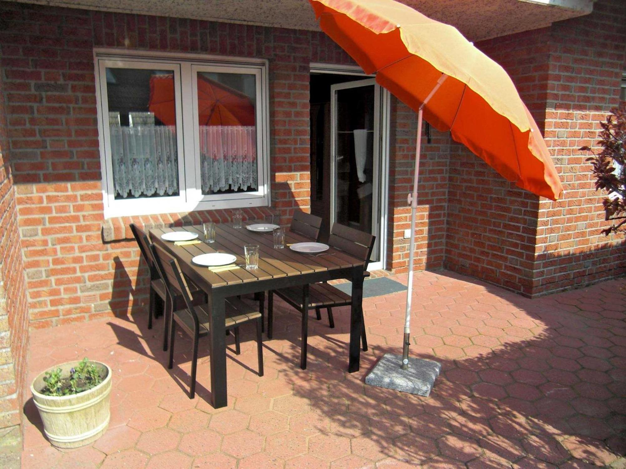 Apartmán Haus "An Der Kurpromenade" Harlesiel Exteriér fotografie